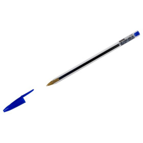 Ручка шариковая Schneider K15, синяя, автоматическая, 1 мм., корпус ассорти