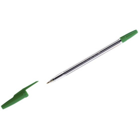 Ручка шариковая OfficeSpace (аналог Corvina) зеленая 1 мм, линия 0,45 мм