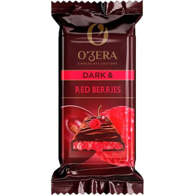 Шоколад горький OZera Dark&Red berries 40 г