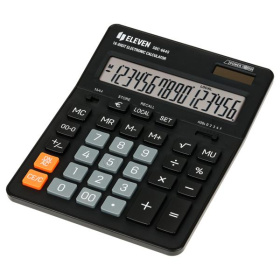 Калькулятор настольный Eleven SDC-664S 16 разрядный, 155*205*36 мм, черный