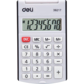 Калькулятор карманный Deli Classic 39217 8 разр., синий