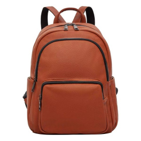 Рюкзак школьный, Grizzly ORW-0234/3, без наполнения, к/з., рыжий