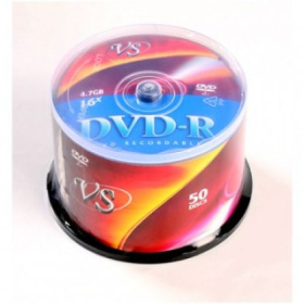 Компакт диск DVD-R VS 50 шт. на шпинделе
