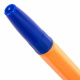 Ручка шариковая Brauberg Orange Line синяя 1 мм