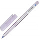 Ручка шариковая Deli Arrow синяя, 0,7мм, прозрачный корпус ассорти