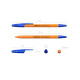 Ручка шариковая Erich Krause R-301 Classic (аналог Corvina) синяя 0,7 мм