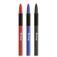 Ручка шариковая Berlingo Metallic Pro синяя, грип, 0.7 мм