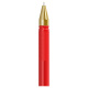 Ручка шариковая Berlingo xGold красная, игольчатый стержень 0,7 мм